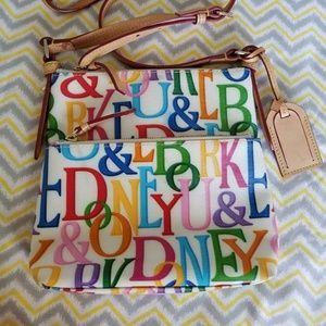 Dooney and Bourke Retro Multicolor Crossbody Bag
